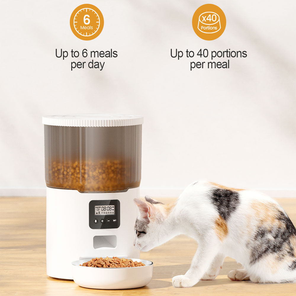 Best Round Two-color Pet Feeder